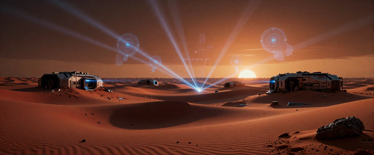 Desert Cyber Frontiers - curated cyberpunk game collection set in a desert environment